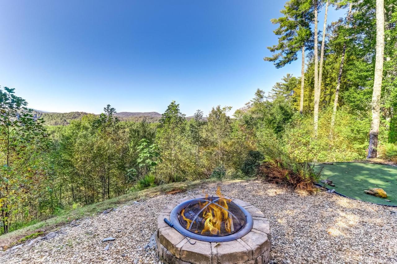 ブルーリッジ山脈 Mountain Laurel Viewヴィラ エクステリア 写真